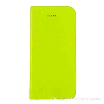 Candy color PU leather mobile phone cases for iPhone 5